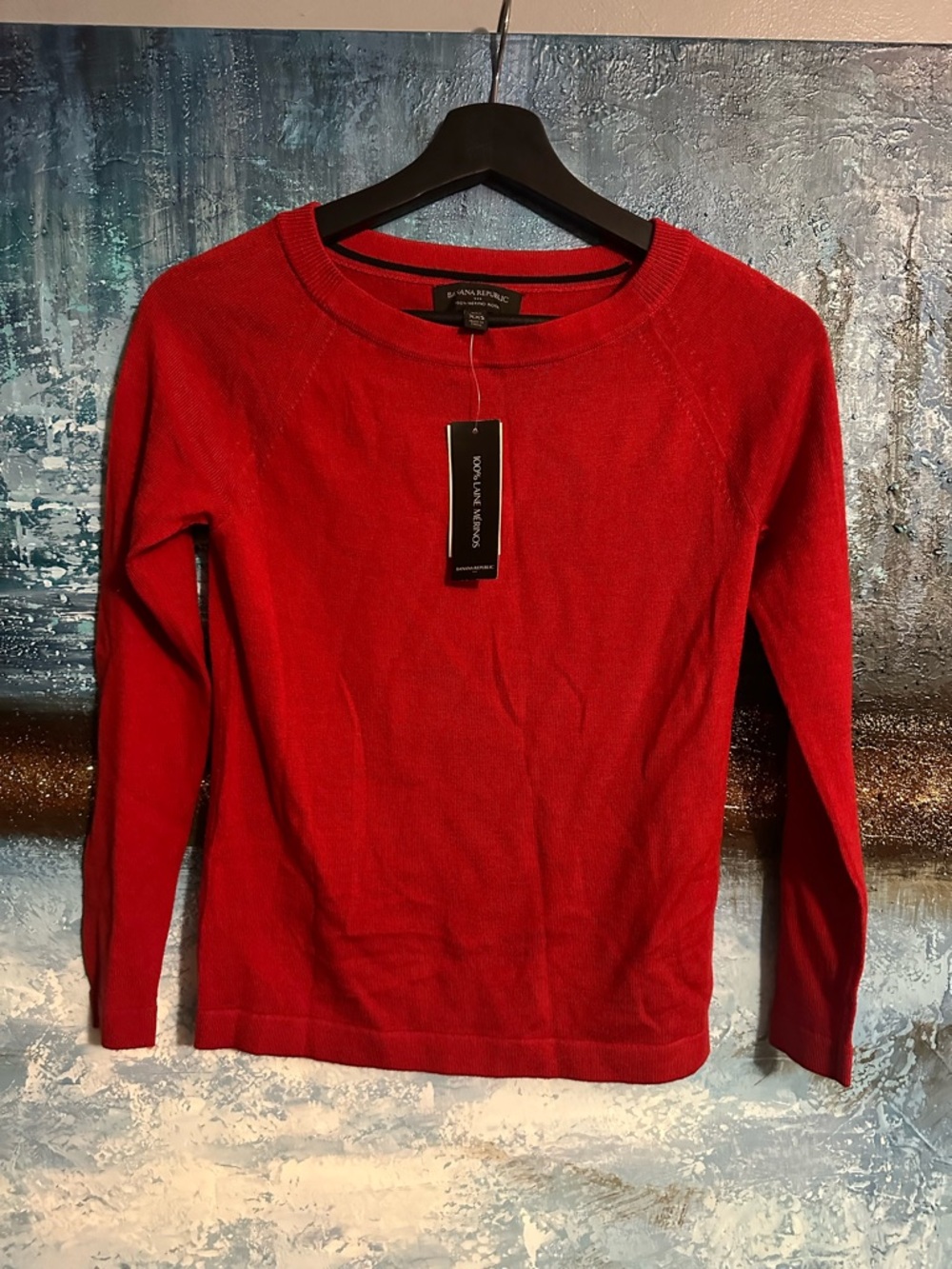 Bright Red Women's Crewneck Sweater